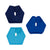 Pack of 3 Blue G-Tube Pads