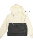 Vanilla Zipper Access Hoodie with medical devices