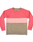 Sunset C/B Triple Zip Crewneck Sweatshirt