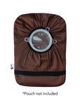Pouch not included