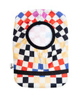 Flat of Checkerboard Elastic Ostomy Bag Cover without pouch
