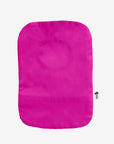 Back of Fuschia elastic ostomy bag cover