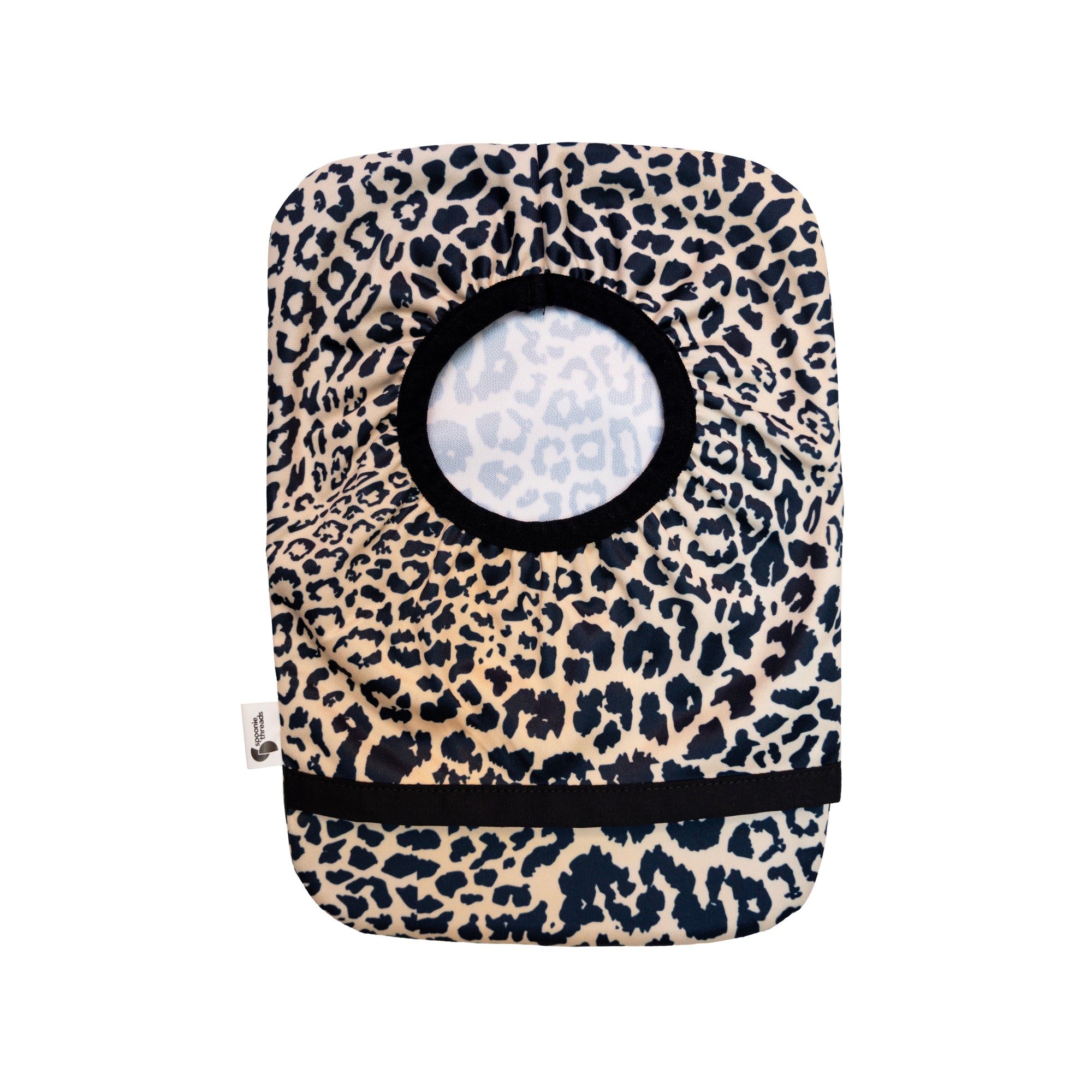 Flat of leopard Elastic Ostomy Bag Cover without pouch