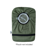 Olive Elastic Ostomy Bag Cover