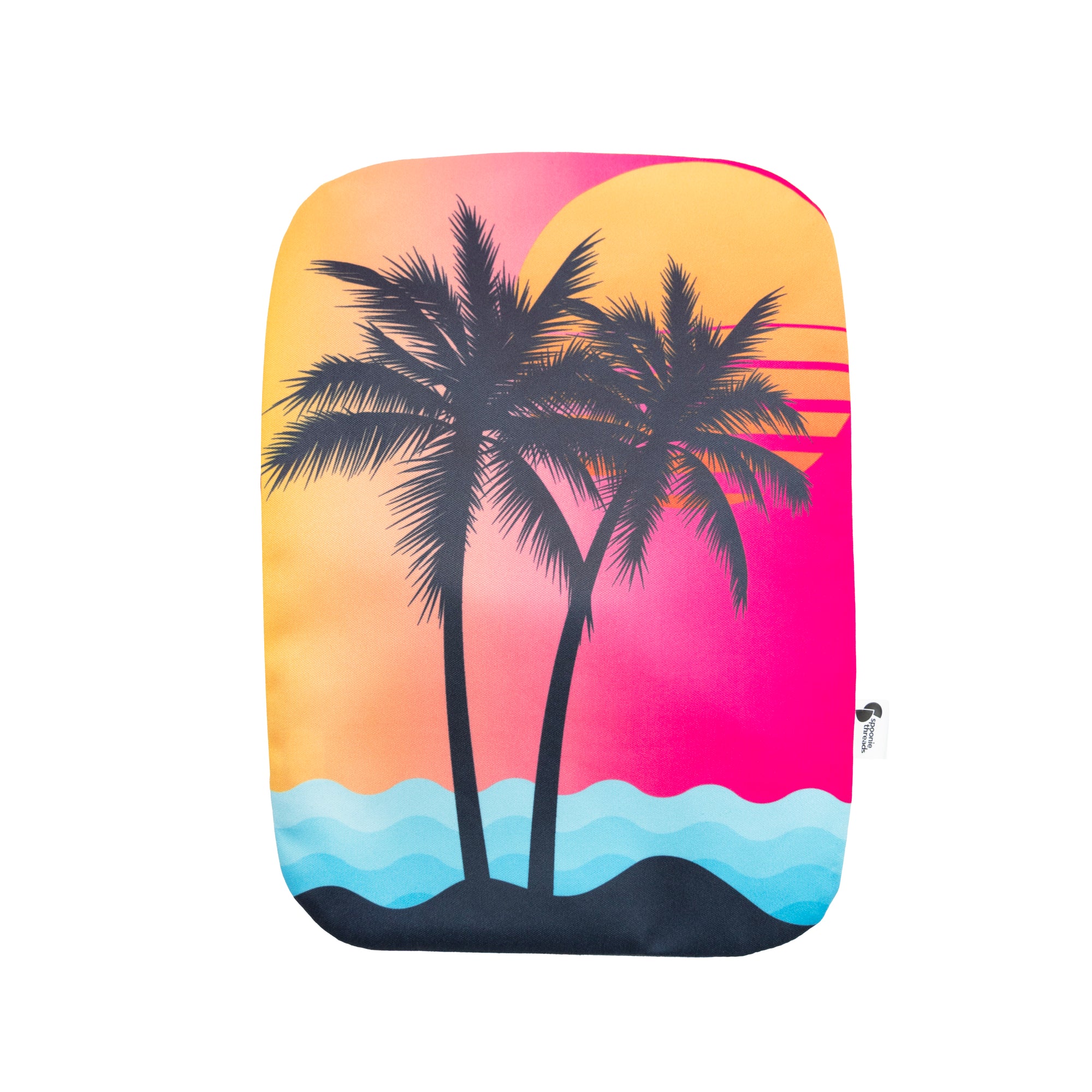 Back of Sunrise Elastic Ostomy Bag