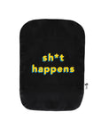 sh*t happens elastic ostomy bag cover
