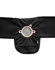 Closeup of ostomy belt