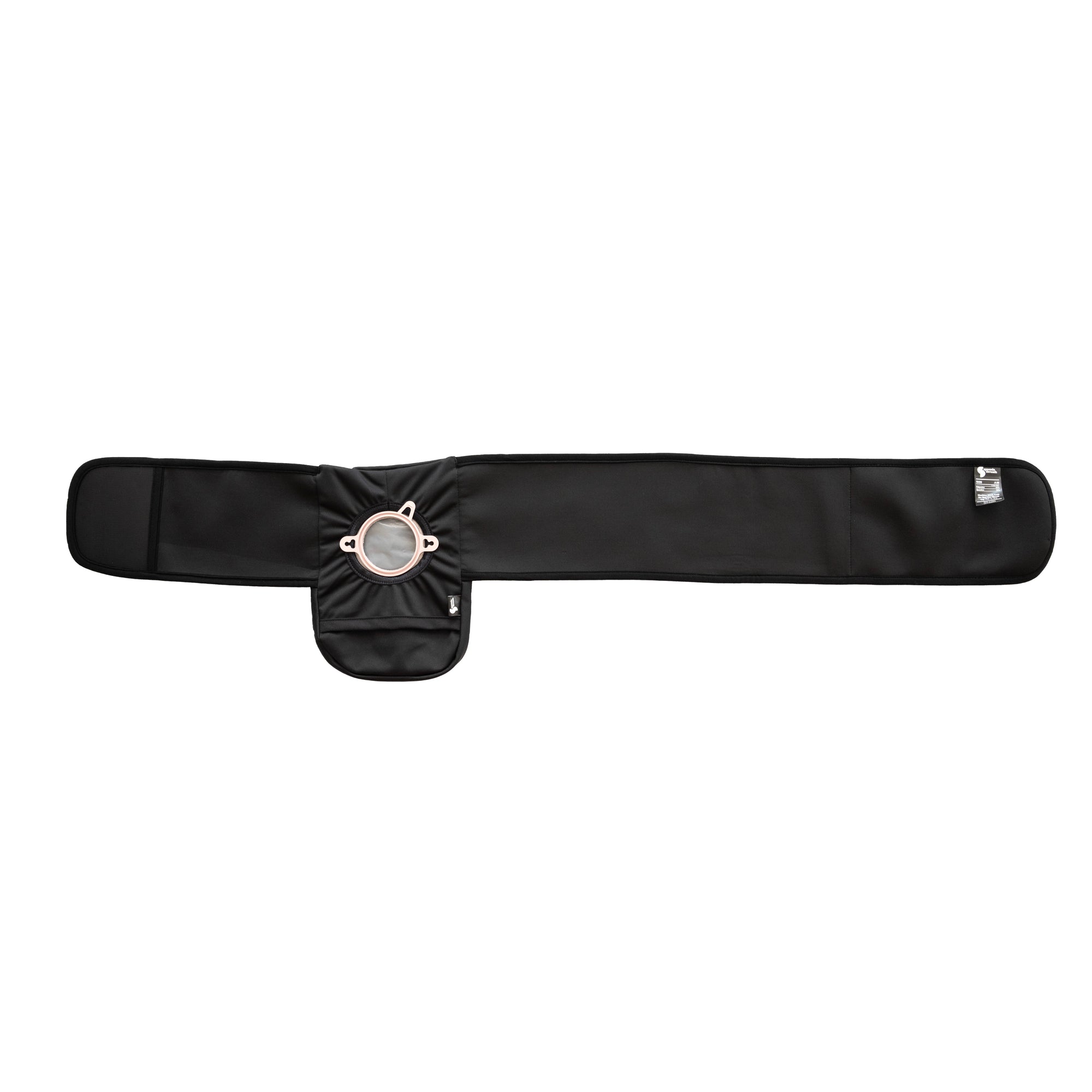 Elastic Ostomy Wrap Support Belt flat