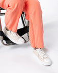 Closeup of Pant zipper