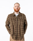 Mike posing in Khaki Shacket