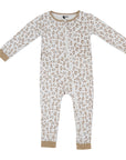 White G=Tube Leopard Print Pajamas