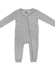 Flat image of Chunky Rib Heather Gray PJ