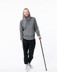 Mike is 6'2" wearing a size L