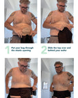How to Put on the Elastic Ostomy Wrap Support Belt