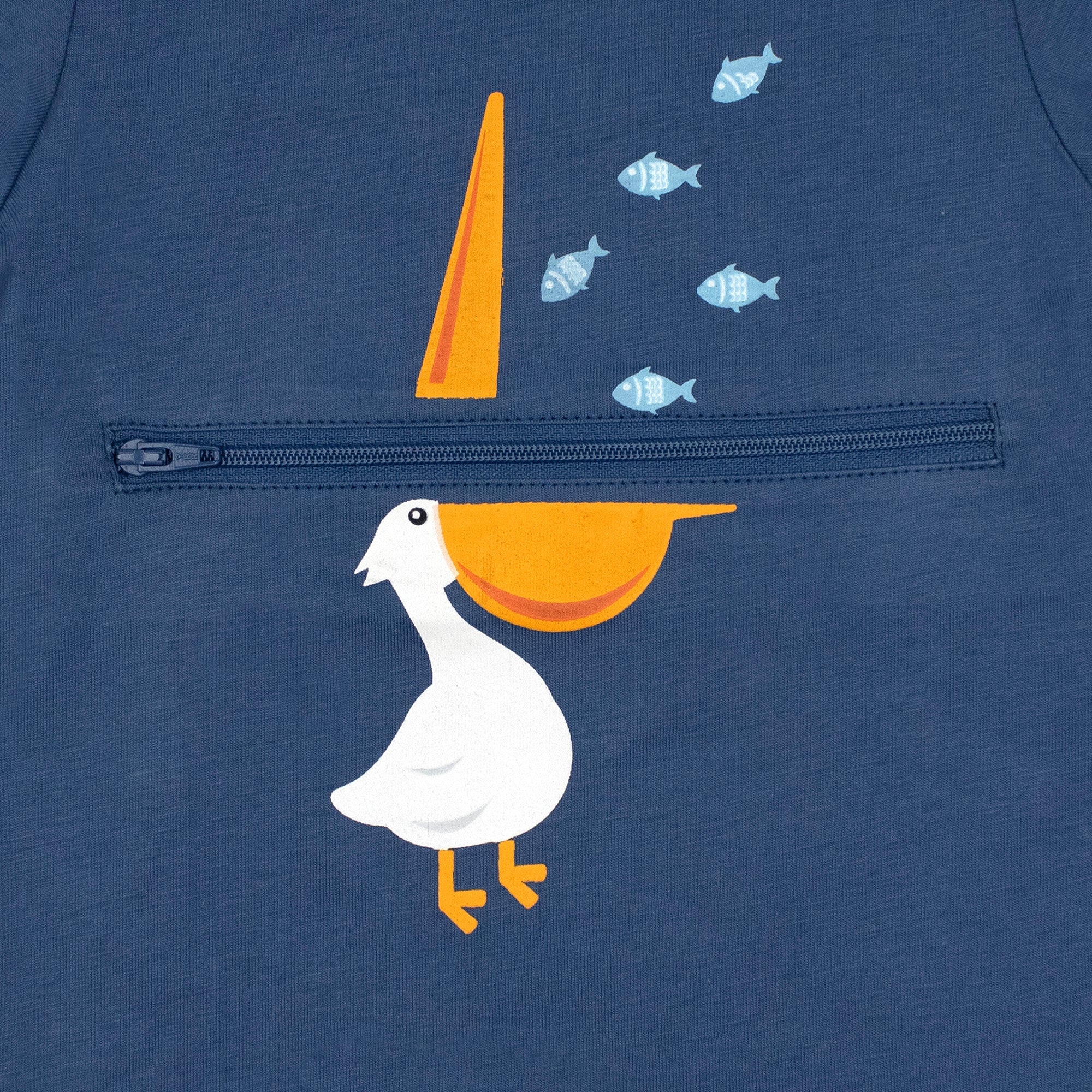 Closeup of Pelican Print
