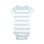 White/Blue Stripe