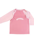 Flat of open Sherbet CB Kids Raglan Access Tee