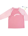 Sherbet CB Kids Raglan Access Tee with medical device