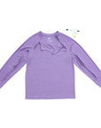 adult raglan and sleeve zip access tee with medical devices