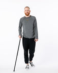 Mike is 6'2" wearing a size L