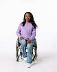 Denisha is 5'5" wearing a size M