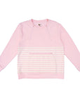 Flat of Adult Stripe Zip Access Sweatshirt