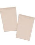 Pack of two Beige support sleeves