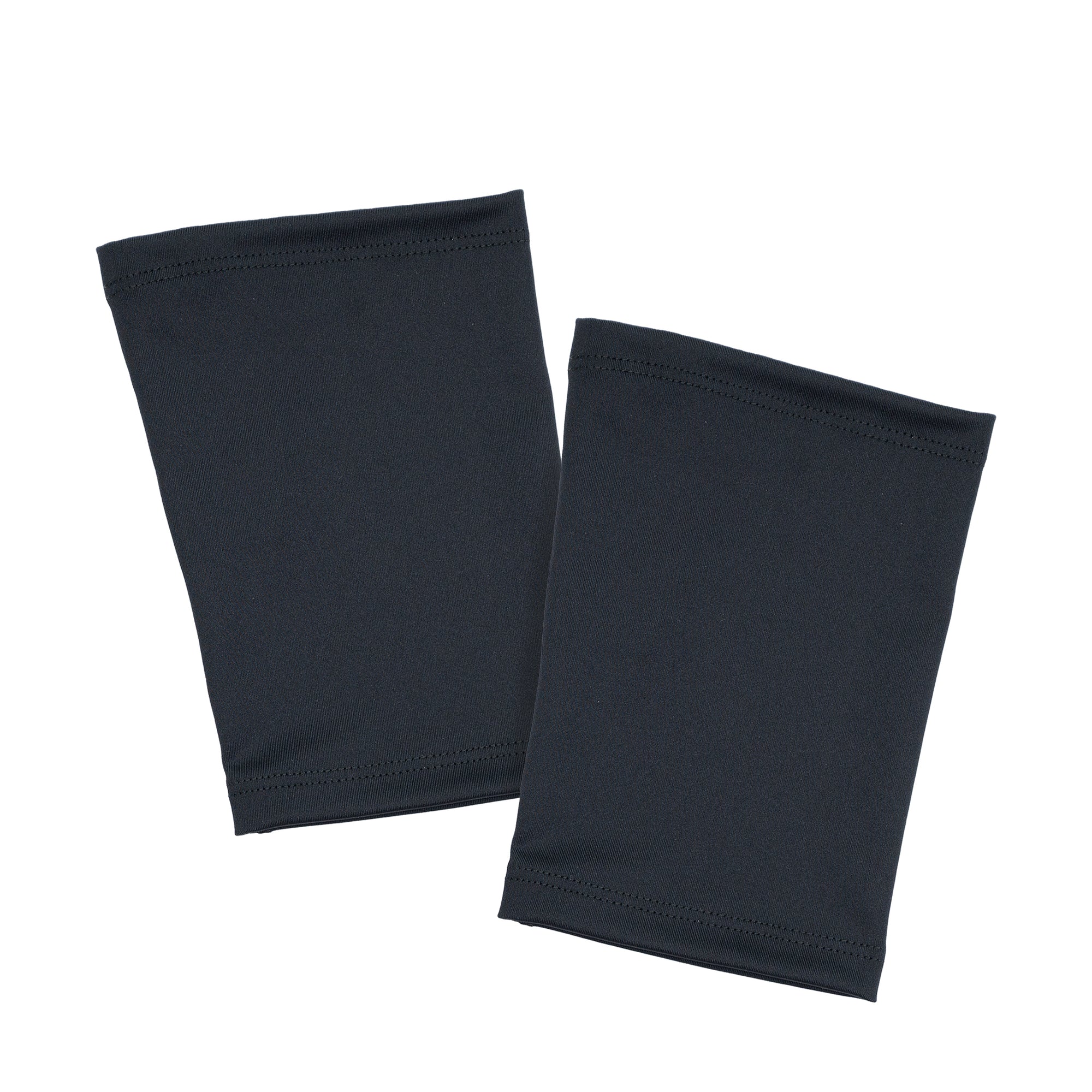 Pack of two black support sleeves