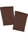 Pack of two brown support sleeves