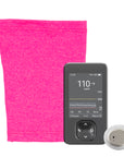 Pink sleeve with CGM