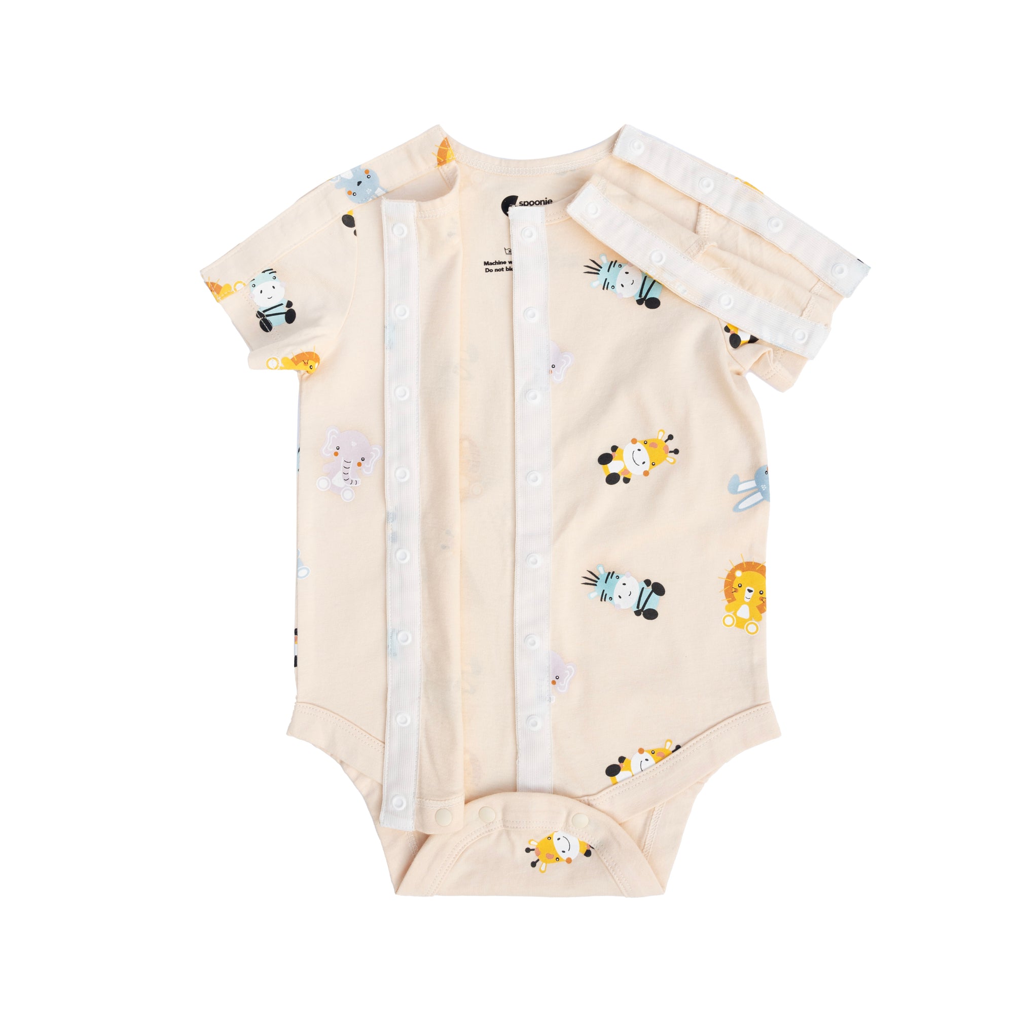 Safari Print Preemie to 4T All-Access Bodysuit