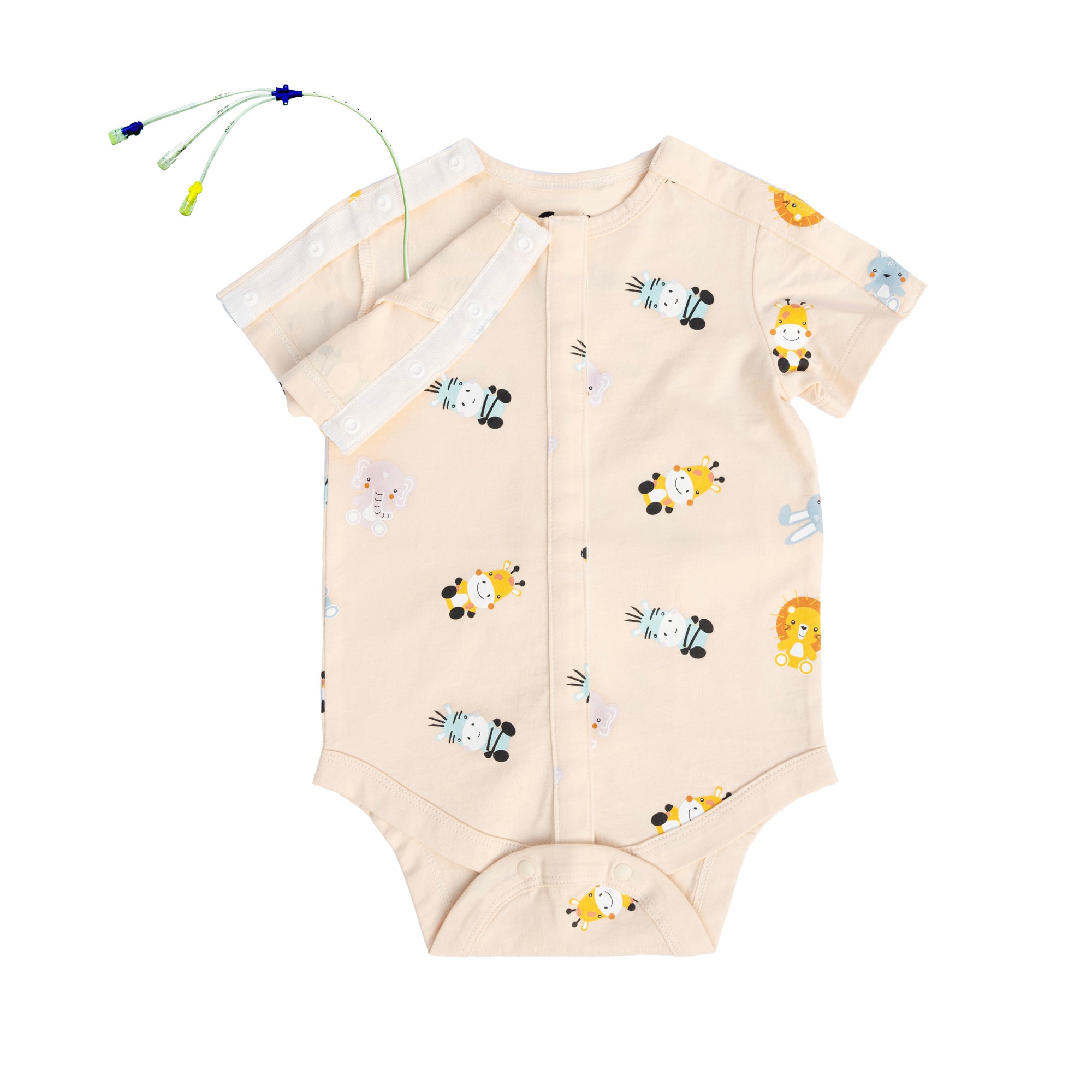 Safari Print Preemie to 4T All-Access Bodysuit