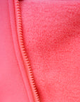 Closeup of Sunset Sweatshirt Fabric