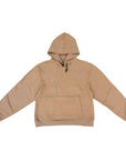 Flat of Khaki Zipper Access Hoodie