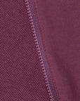 Closeup of plum colored fabric