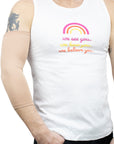 Tan Ultra Support Sleeve shown on male model