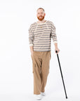 Mike is 6'2" wearing a size L