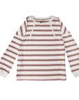 Flat of Sunset L/S Yarn-dye Zip Chest Access Tee