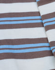 Closeup of Yarn Dyed Stripe Fabric