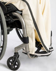 Closeup of ankle of Zip Access Wide Leg Pant
