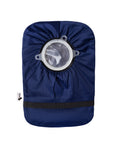 Navy Elastic Ostomy Bag Cover