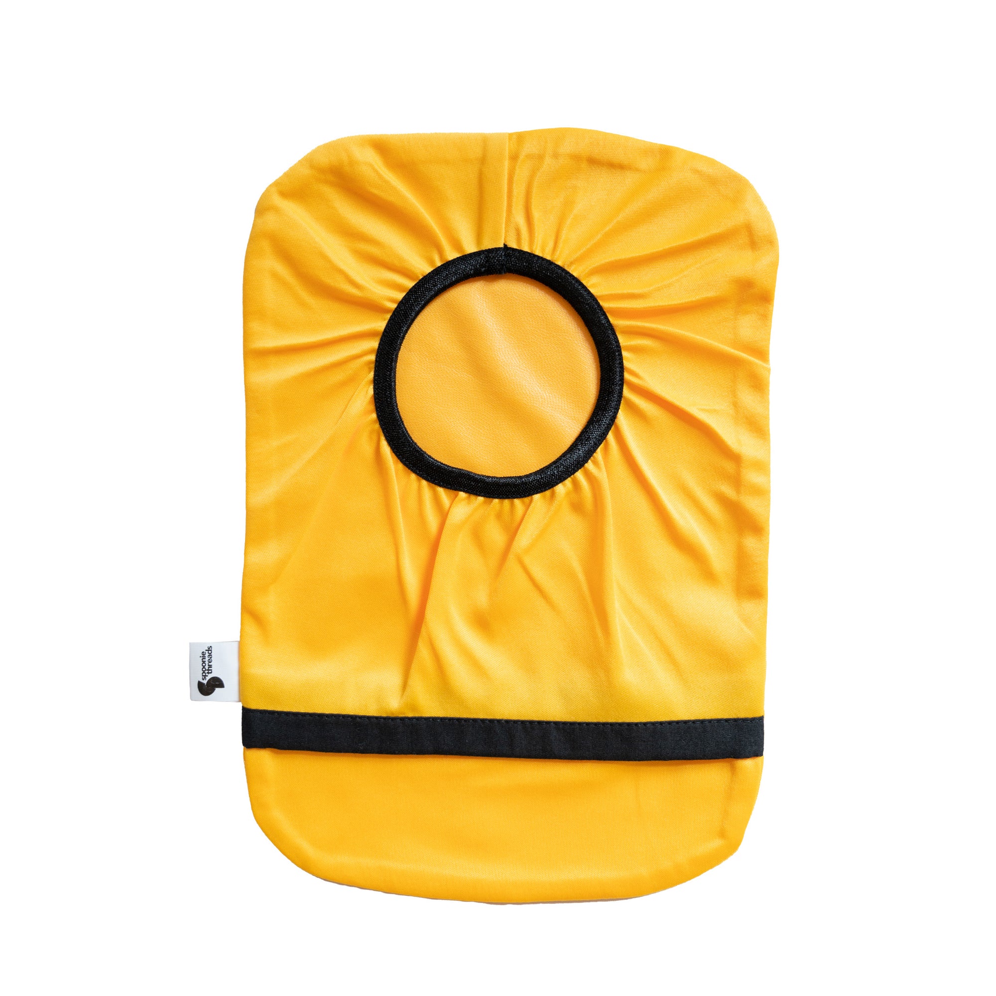 Flat of Gold elastic ostomy bag cover without pouch