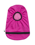 Fuschia elastic ostomy bag cover without pouch