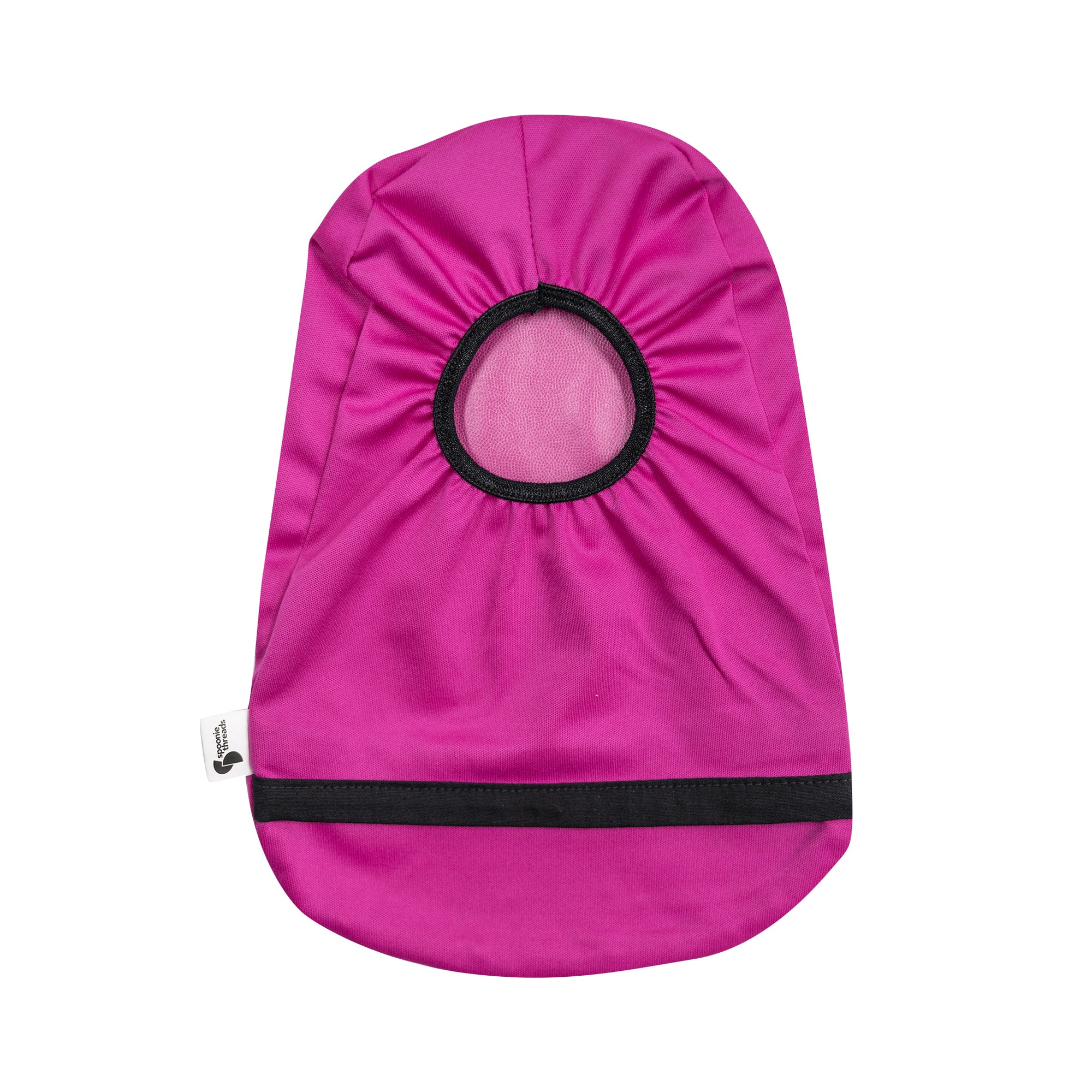 Fuchsia "Go with the Flow" Elastic Ostomy, Colostomy, Ileostomy Bag Cover