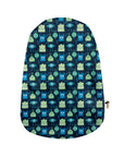 Back of Monsters elastic ostomy bag cover