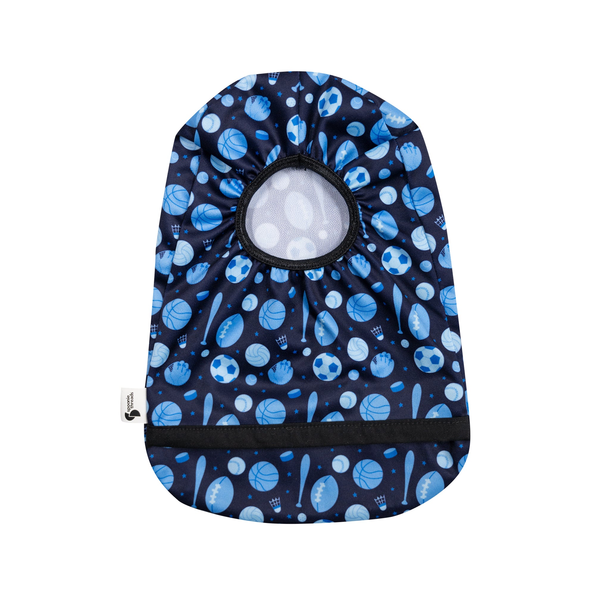 Sports elastic ostomy bag cover without pouch