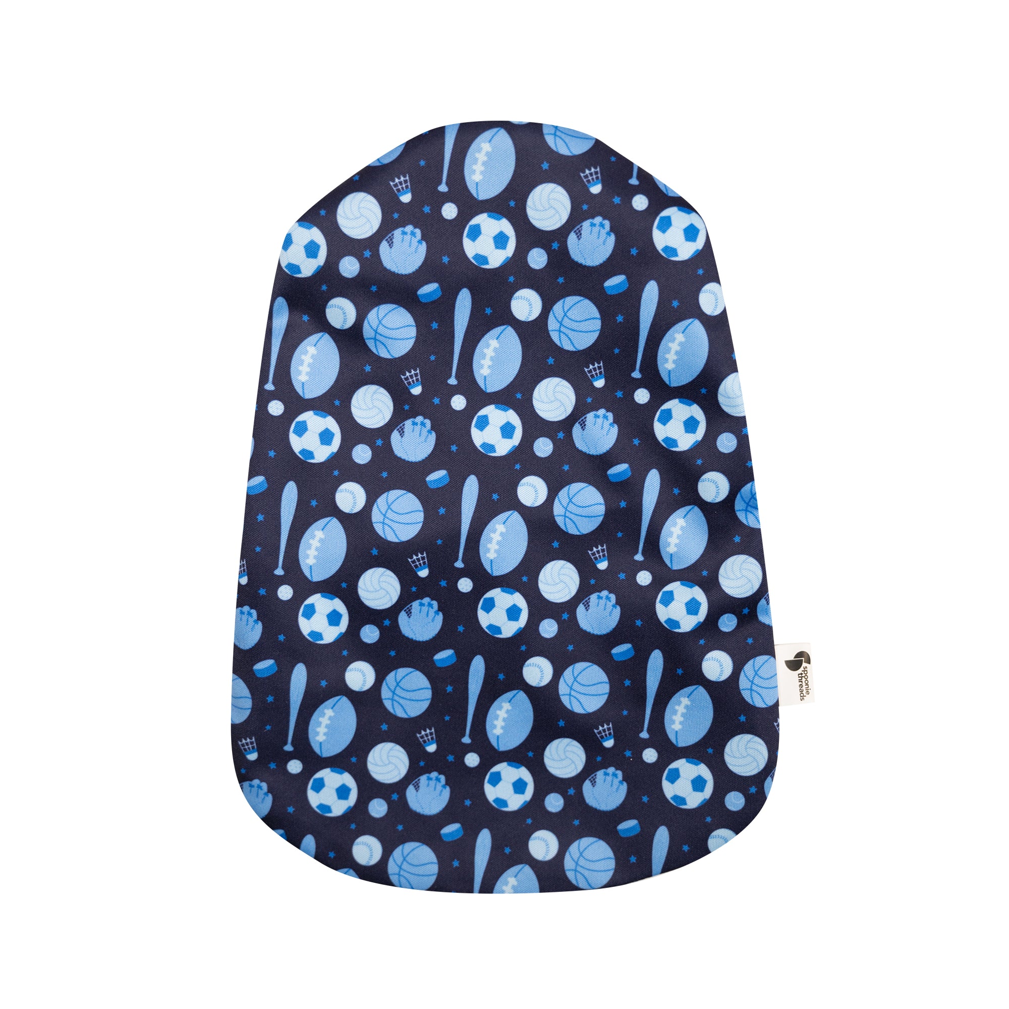 Back of Sports Elastic Ostomy Bag Cover