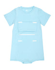 Checkered Heart Pocket Flap Bodysuit FINAL SALE