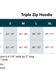 Triple Zip Hoodie (Adult)