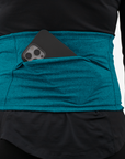 Teal Model Back View